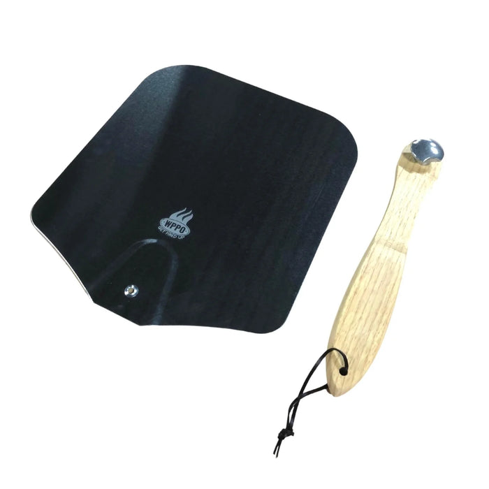 Folding Peel with Wooden Handle