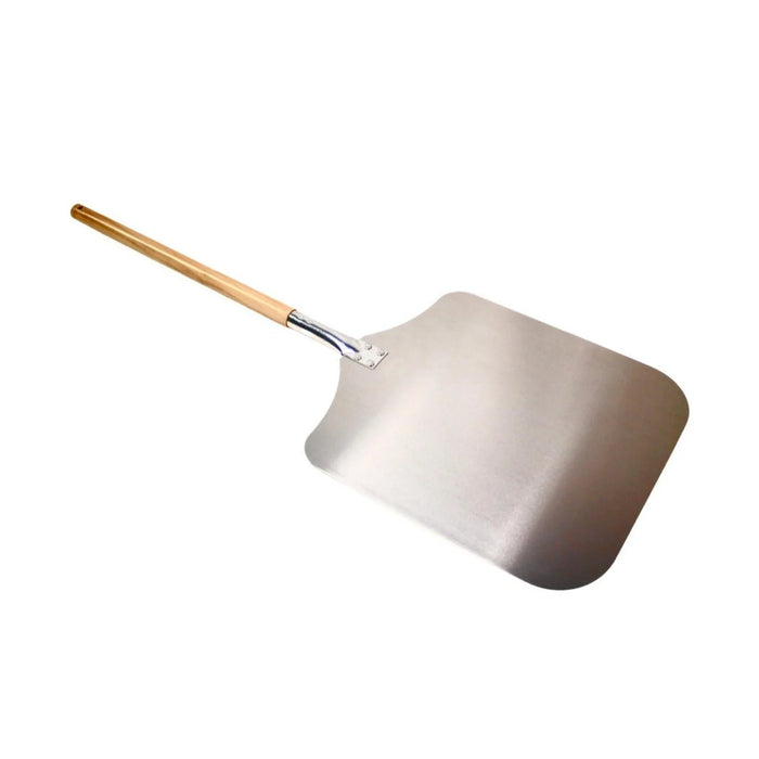 Traditional Aluminum Pizza Peel with Wood Handle