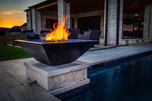 Maya Fire Bowl – GFRC Concrete