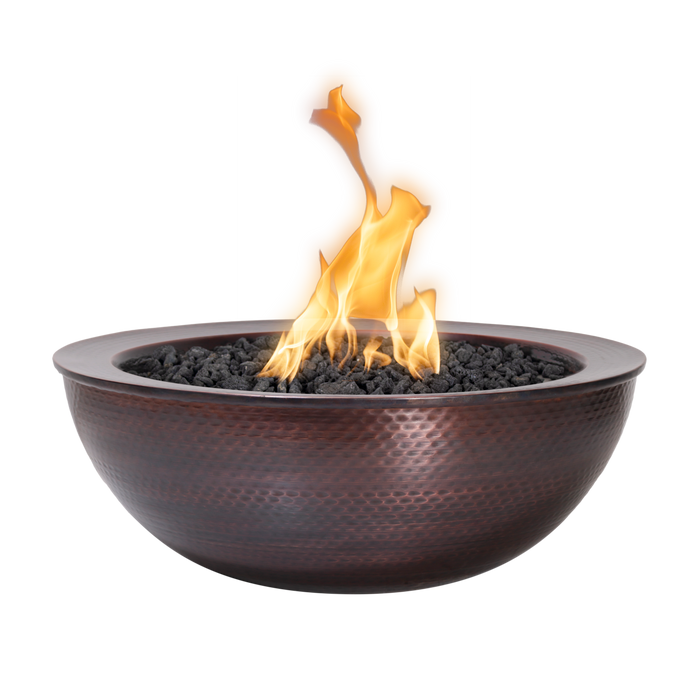 Sedona Fire Bowl – Hammered Patina Copper