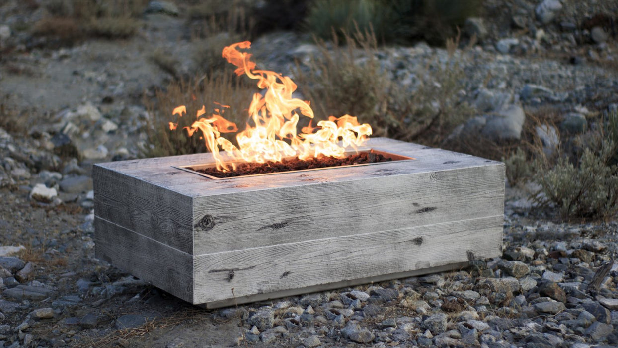 Coronado Fire Pit - GFRC Woodgrain